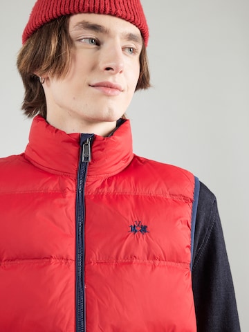 La Martina Vest in Red