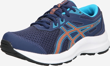 Scarpa sportiva 'Contend 8' di ASICS in blu: frontale