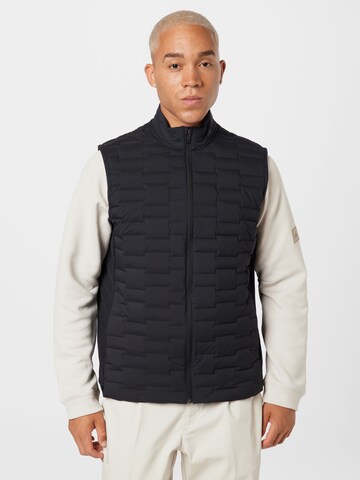 Gilet de sport 'GUARD' ADIDAS GOLF en noir : devant