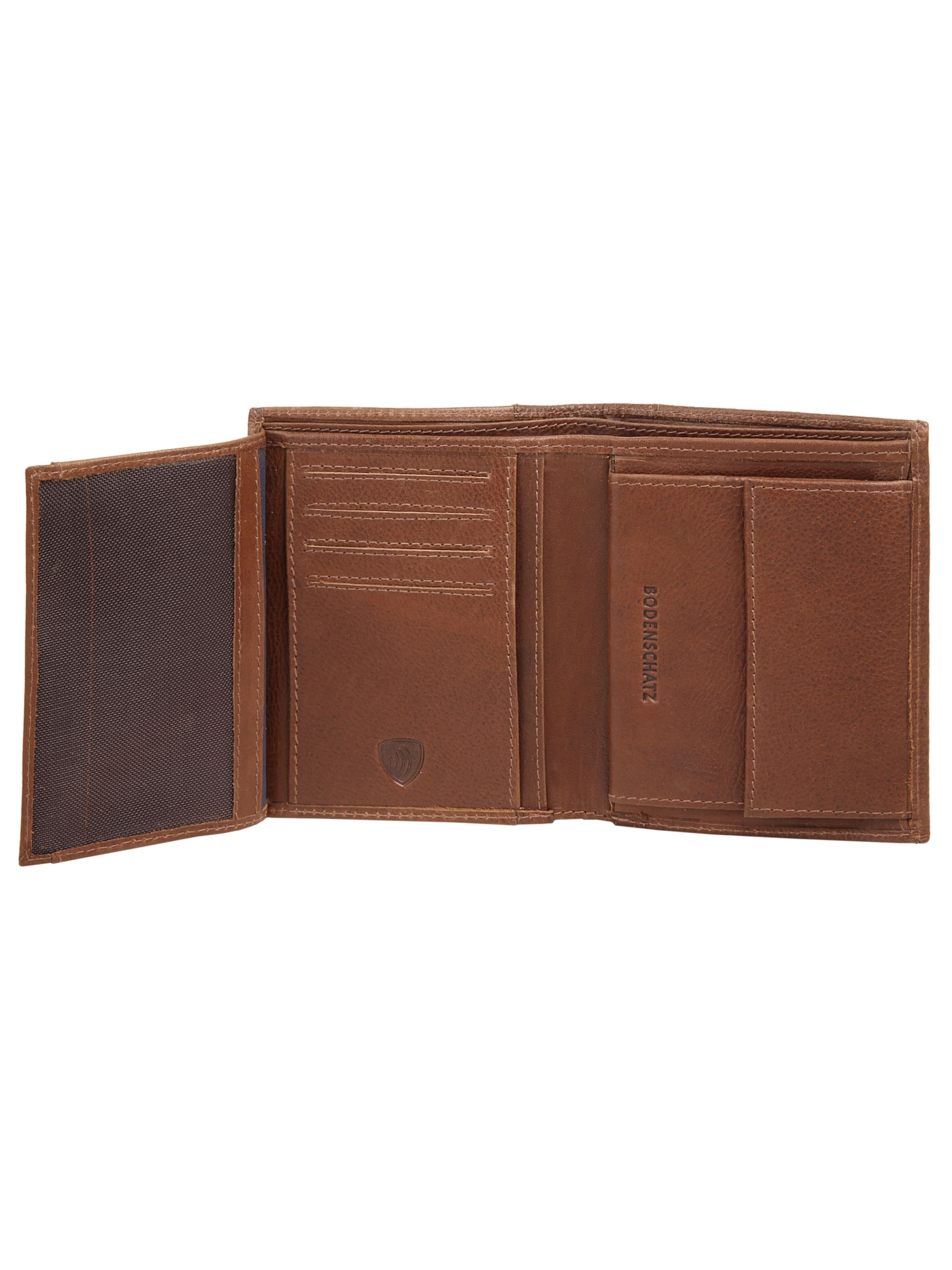 BODENSCHATZ Wallet 'Bodenschatz Geldbörse' in Brown