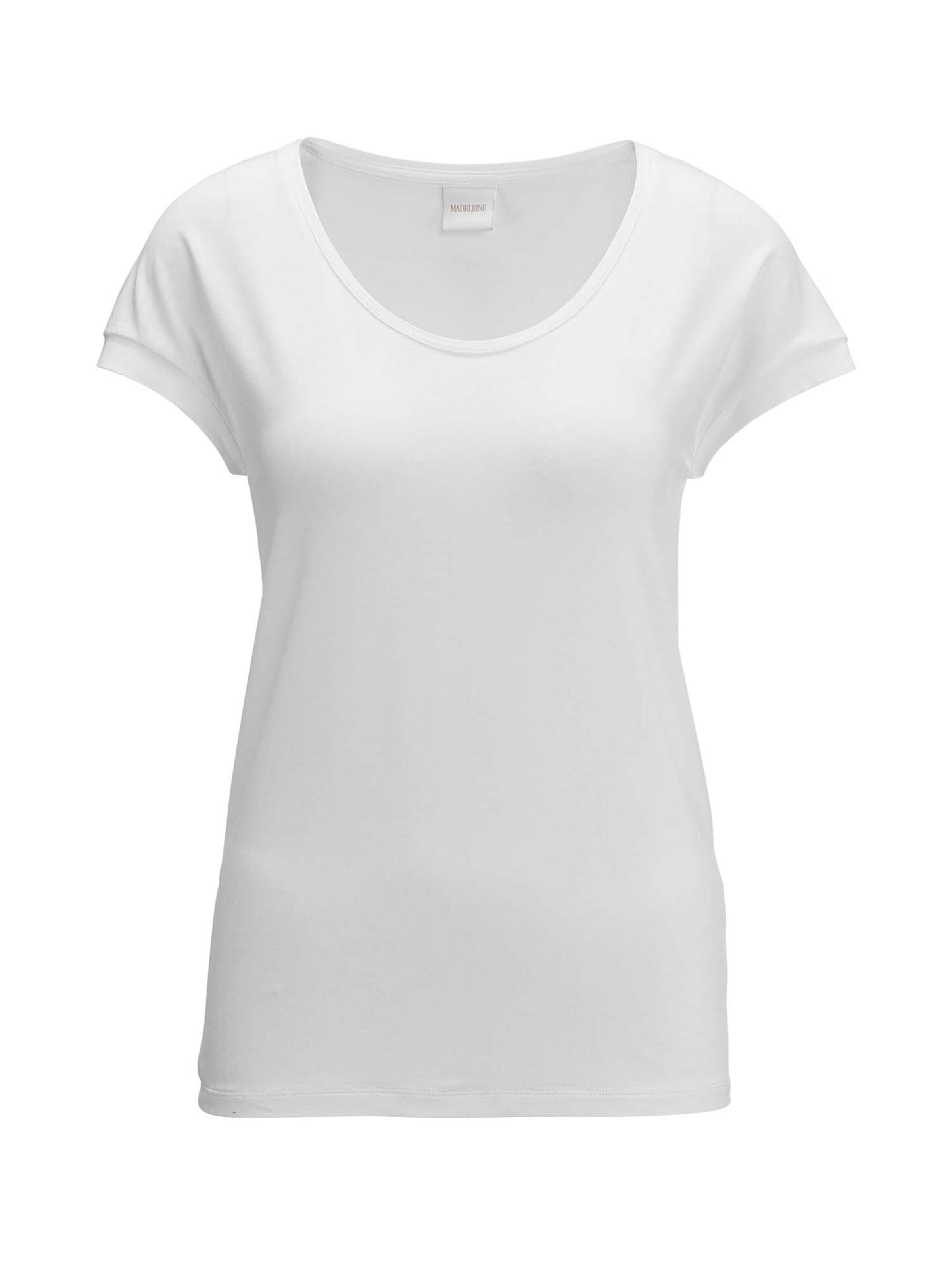 MADELEINE Shirt in Wit: voorkant