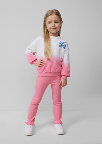 s.Oliver Sweatshirt in Weiß: Vorderseite