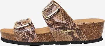 Pepe Jeans Sandals ' DELHI PORT ' in Beige: front