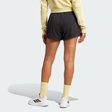 ADIDAS SPORTSWEAR Loose fit Sports trousers 'Essentials' in Black