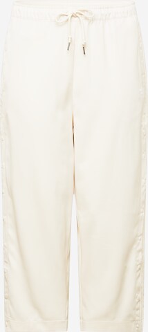 ADIDAS ORIGINALS Loose fit Trousers 'RELAXED PANT' in White: front