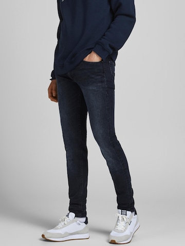 JACK & JONES - Skinny Calças de ganga 'Liam' em azul