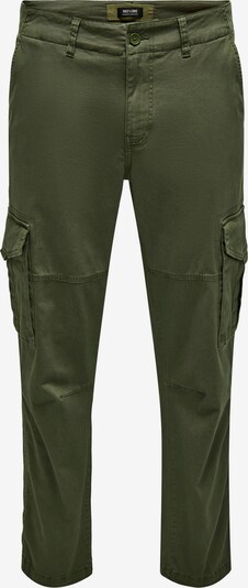 Pantaloni cargo 'Dean' Only & Sons di colore oliva, Visualizzazione prodotti