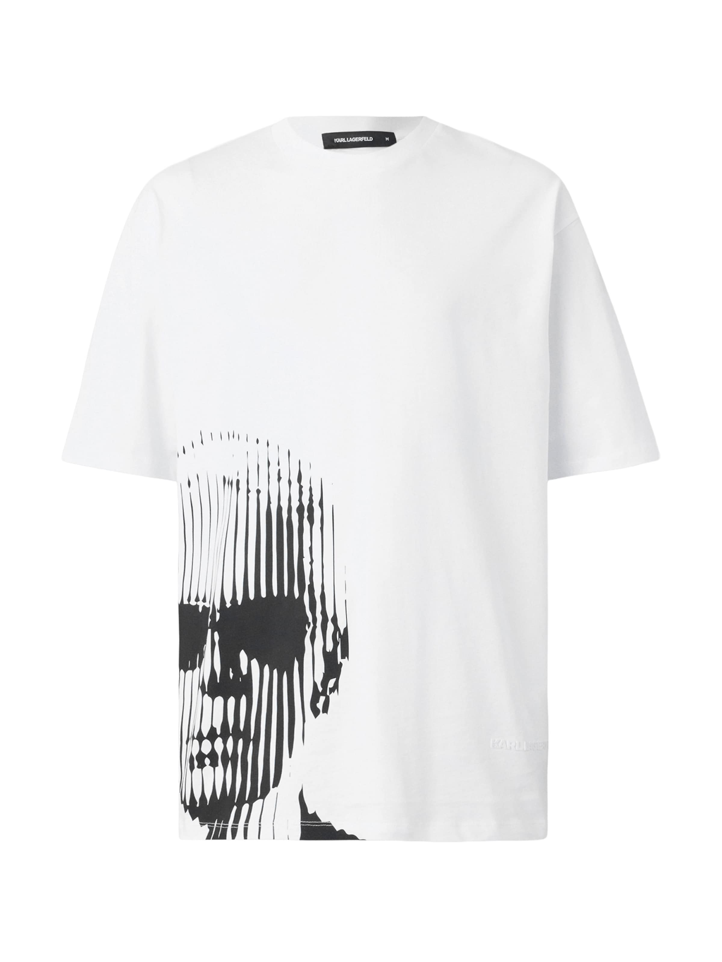 Karl Lagerfeld Shirt in Wit: voorkant