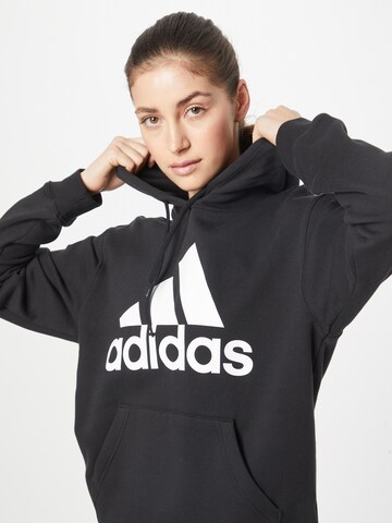 ADIDAS SPORTSWEAR Sportief sweatshirt 'Essentials Big Logo  French Terry' in Zwart