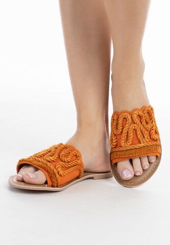 IZIA Pantolette in Orange