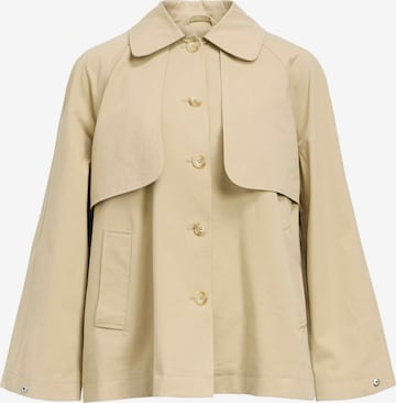 OBJECT Демисезонная куртка 'OBJPaula' в Бежевый: спереди