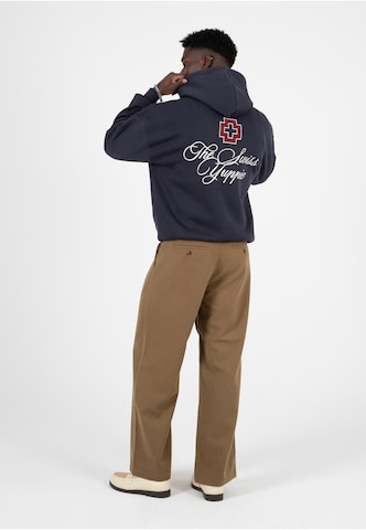 Prohibited Mikina 'The Swiss Yuppie' – šedá