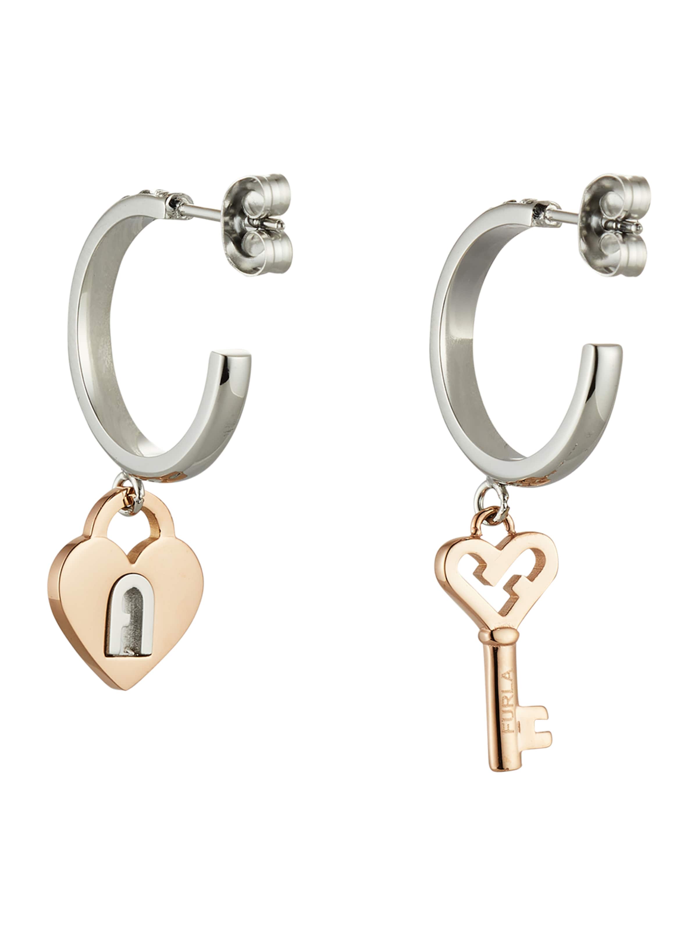 FURLA Ohrringe 'Loving Padlock' in Gold