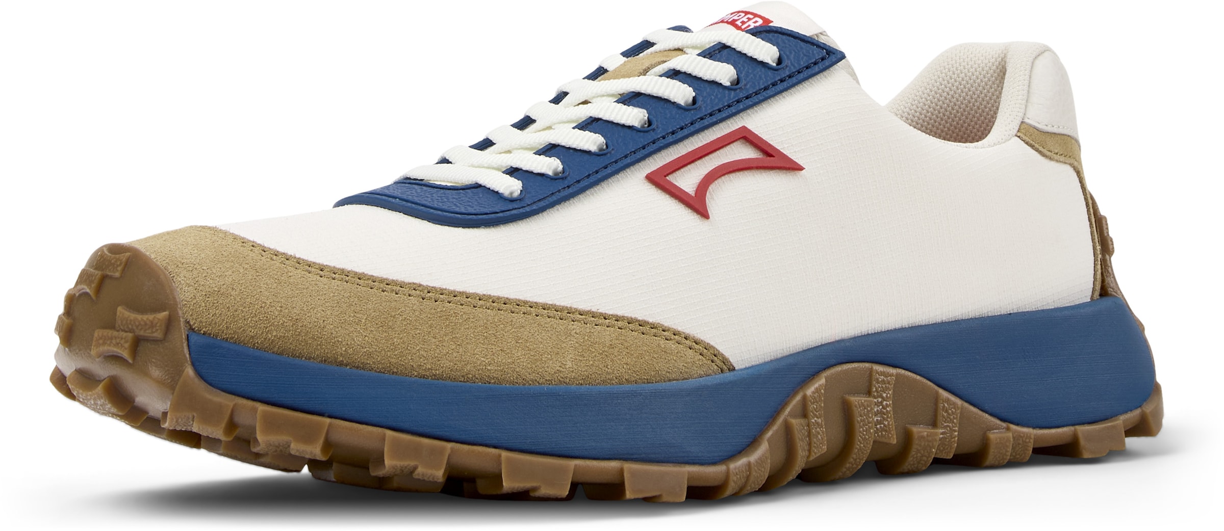 CAMPER Sneakers laag 'Drift Trail' in Wit: voorkant