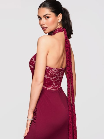 Ombre Abendkleid‌‌‌‌‌ in Rot