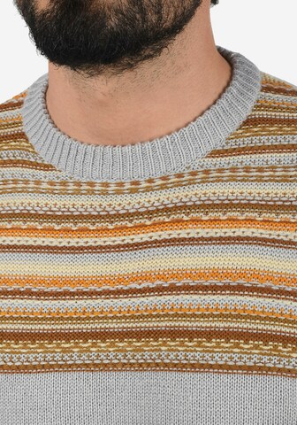 INDICODE JEANS Sweater 'Lurdes' in Grey