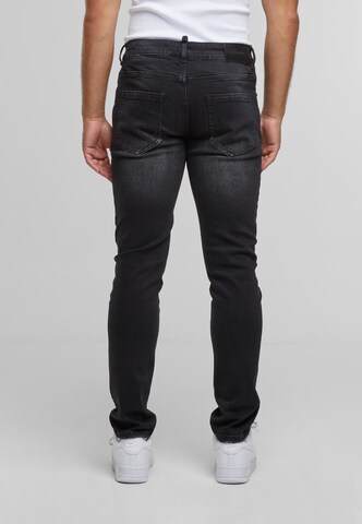 2Y Premium Slimfit Jeans 'Leonardo' in Schwarz