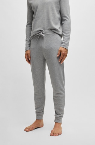 BOSS Pyjamahose in Grau: Vorderseite