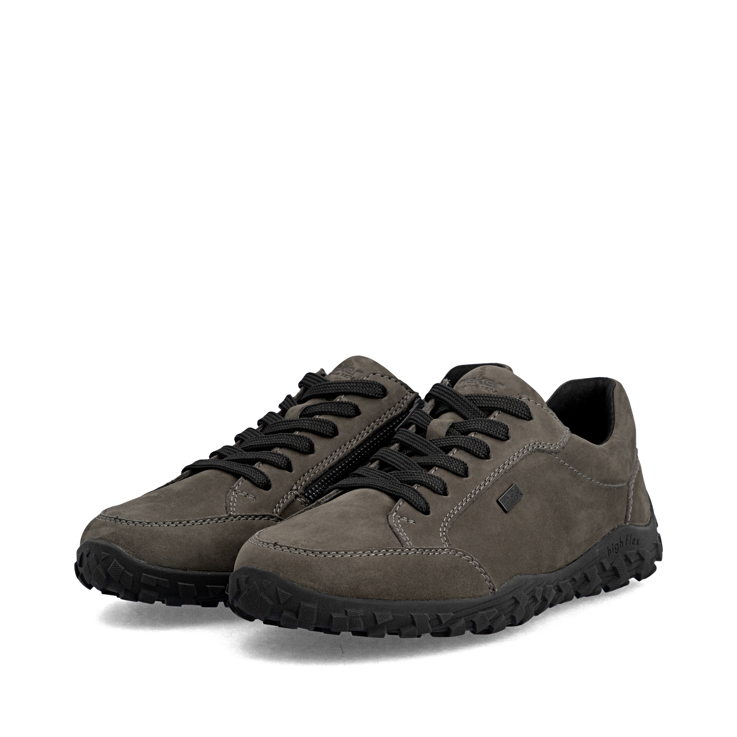 Chaussure de sport à lacets Rieker en gris