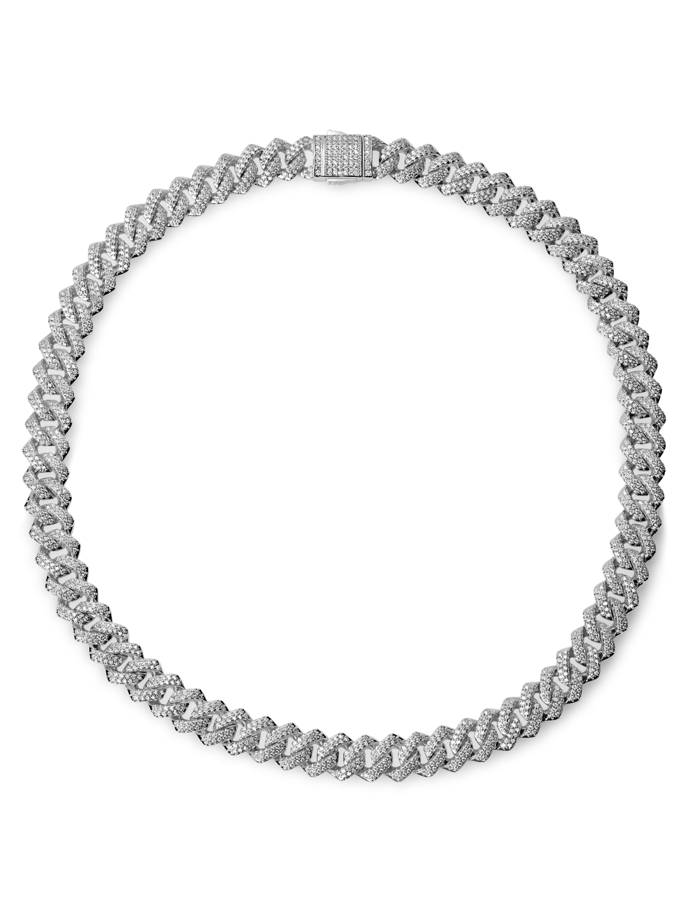 Otsu Necklace 'Nicos' in Silver: front