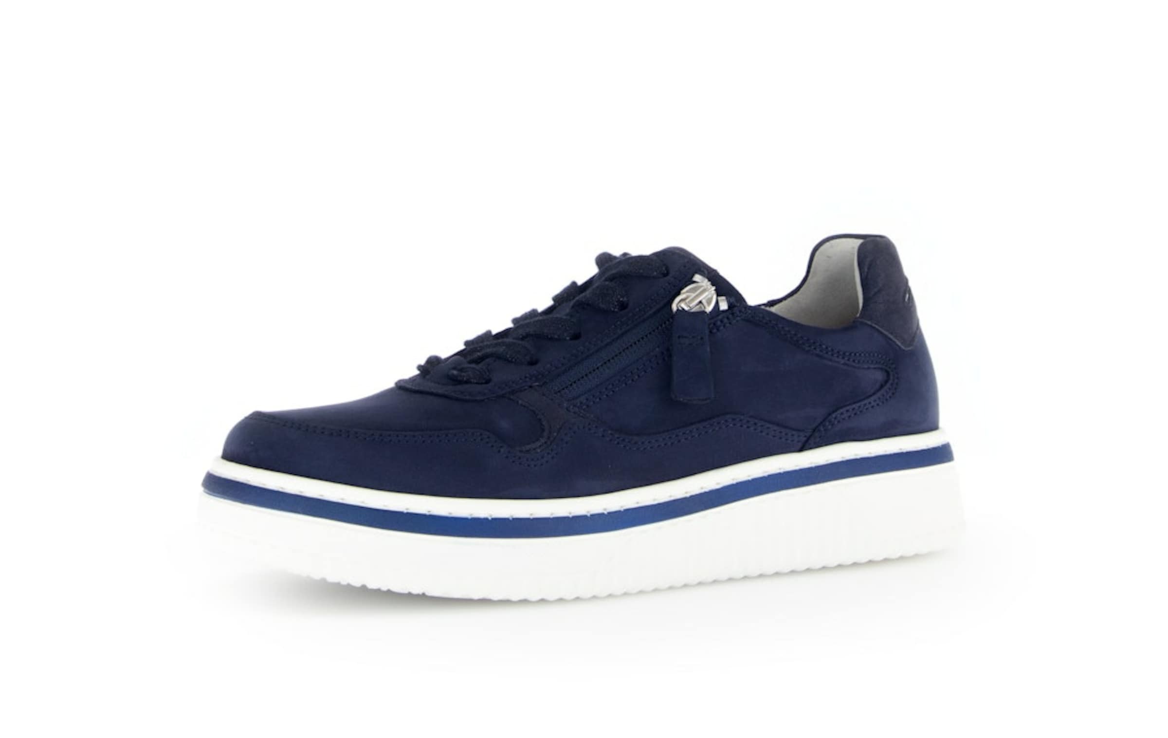 GABOR Sneakers laag in Blauw: voorkant