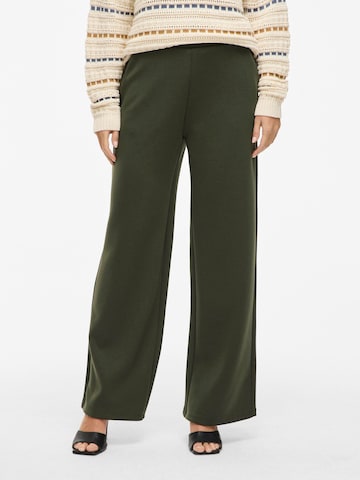 Regular Pantalon 'VIREFLECT' VILA en vert : devant