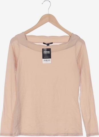 COMMA Langarmshirt M in Beige: Vorderseite