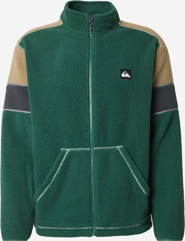 QUIKSILVERTehnička flis jakna 'CLEAN COAST BLO' - zelena boja: prednji dio