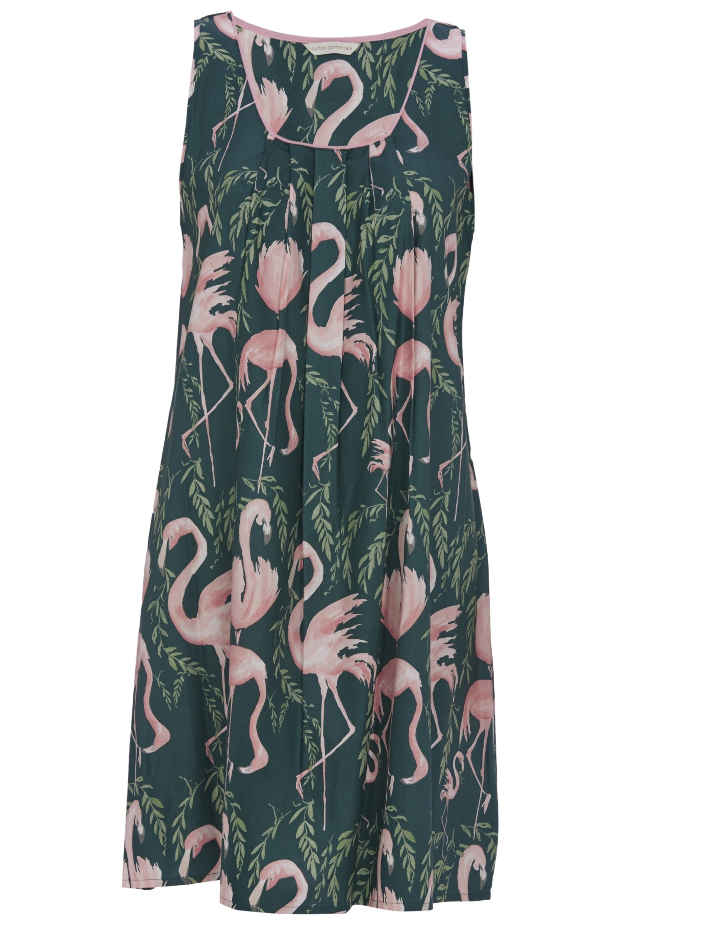 Chemise de nuit 'Ivy' Cyberjammies en vert : devant