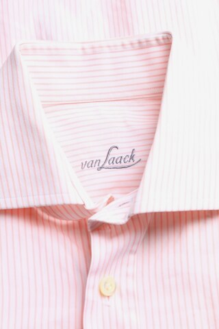 Van Laack Button Up Shirt in S in Beige