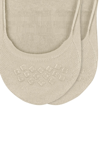 BURLINGTON Ankle Socks 'Everyday 2-Pack' in Beige