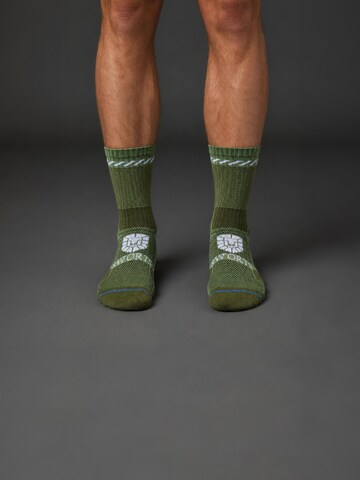 SWORTS Athletic Socks 'THERMO MERINO SOCKS' in Green