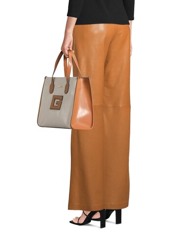 GUESS Handtasche 'STATUS ' in Braun
