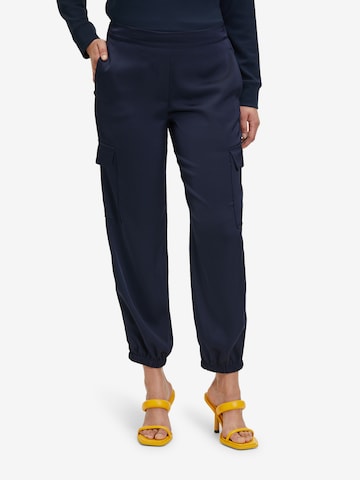 Vera Mont Regular Broek in Blauw: voorkant