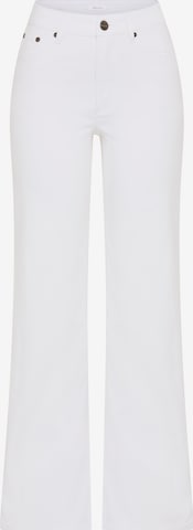 Tamaris Wide Leg Jeans in Weiß: Vorderseite