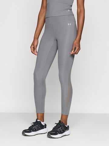 UNDER ARMOUR Skinny Sporthose 'Motion' in Grün: Vorderseite