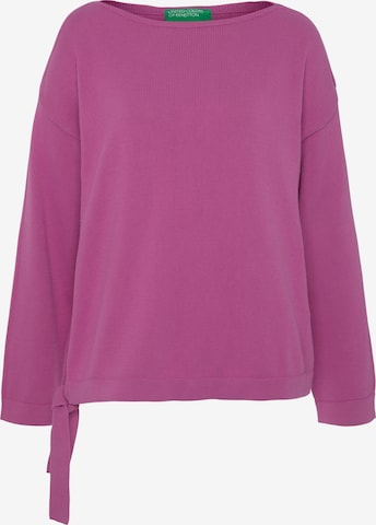 UNITED COLORS OF BENETTON Pullover in Lila: predná strana