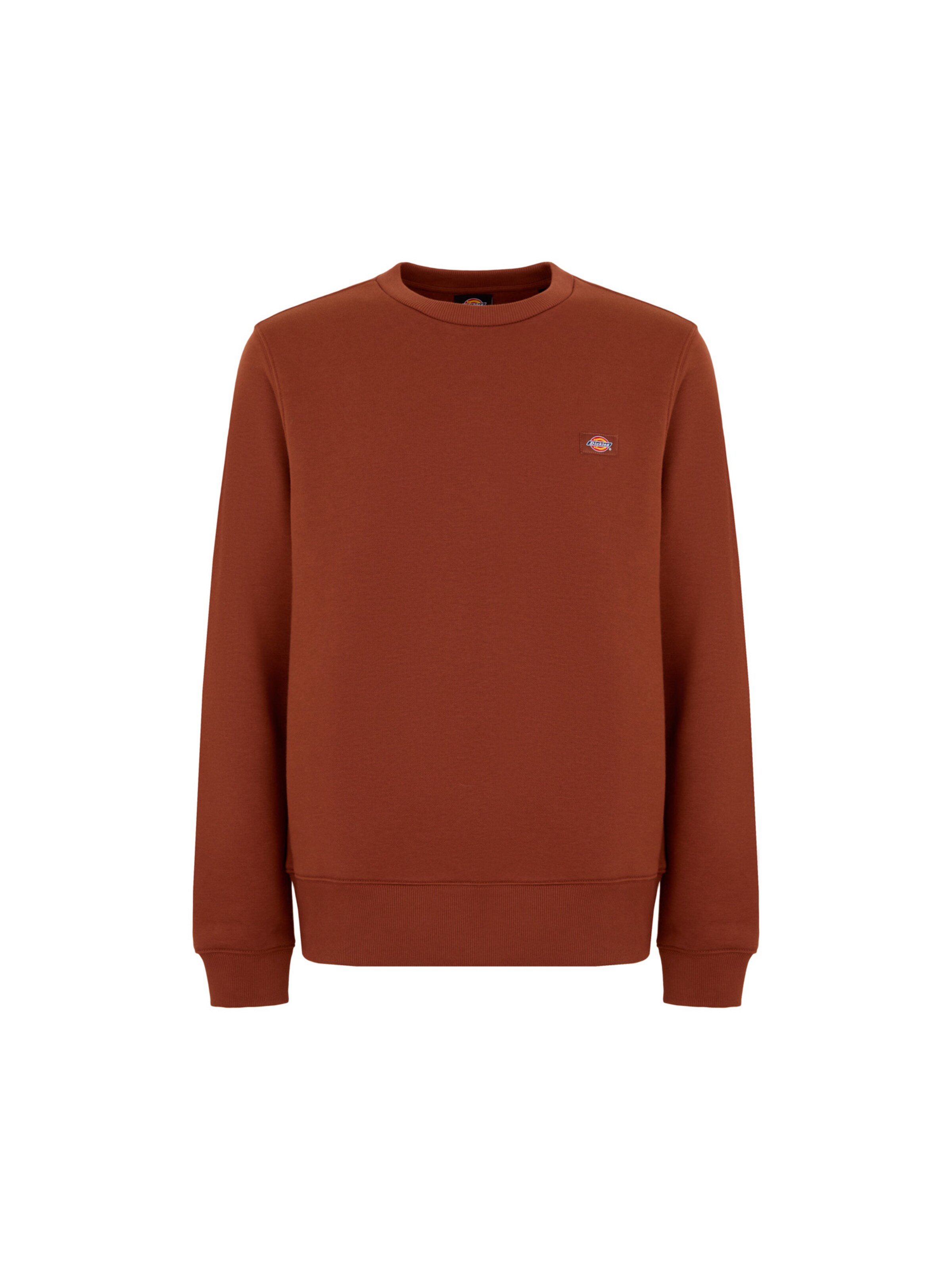 DICKIES Sweatshirt 'Oakport' in Braun: Vorderseite