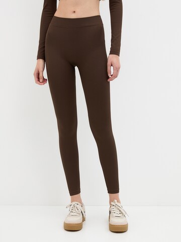 Pull&Bear Skinny Leggings - barna: elől