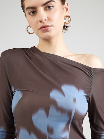 TOPSHOP Tričko 'INOLA' - Hnedá