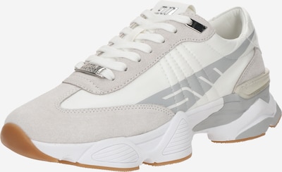 STEVE MADDEN Matalavartiset tennarit 'Setback' värissä harmaa / vaaleanharmaa / valkoinen, Tuotenäkymä