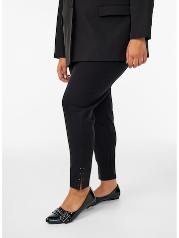 Skinny Leggings 'Mwinola' di Zizzi in nero