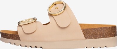 Scholl shoes Sandalen Ohne Riemen 'MALIBU 2 STRAPS' in beige, Produktansicht