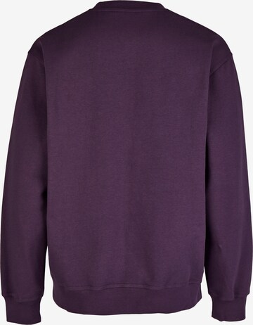 Cleptomanicx Sweatshirt 'Ligull Boxy' in Purple