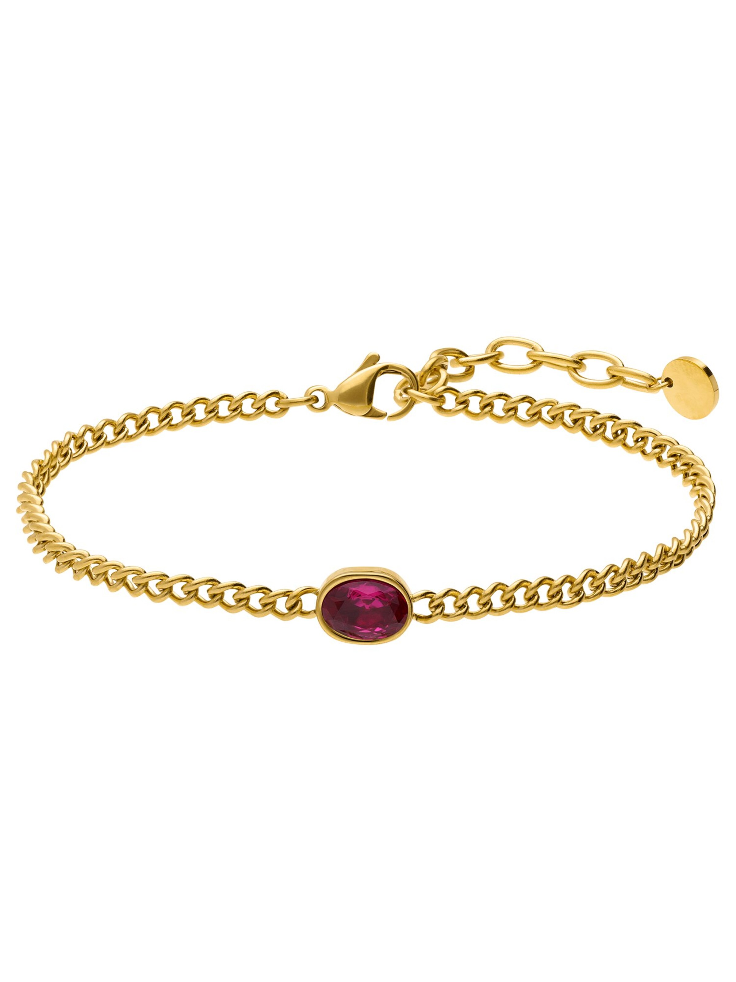 Lucardi Armband in Gold: Vorderseite