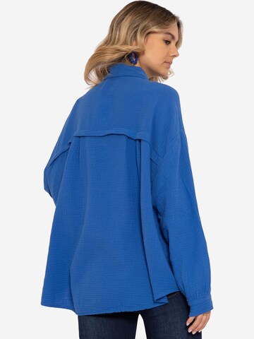 SASSYCLASSY Blouse in Blauw