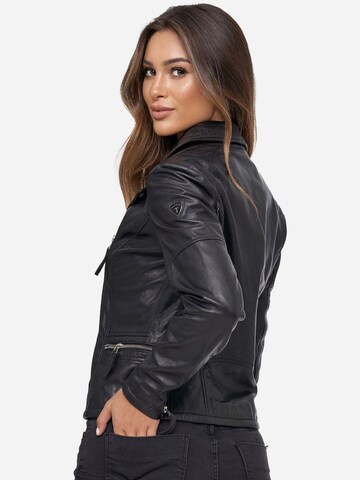 Tazzio Übergangsjacke 'F501' in Schwarz