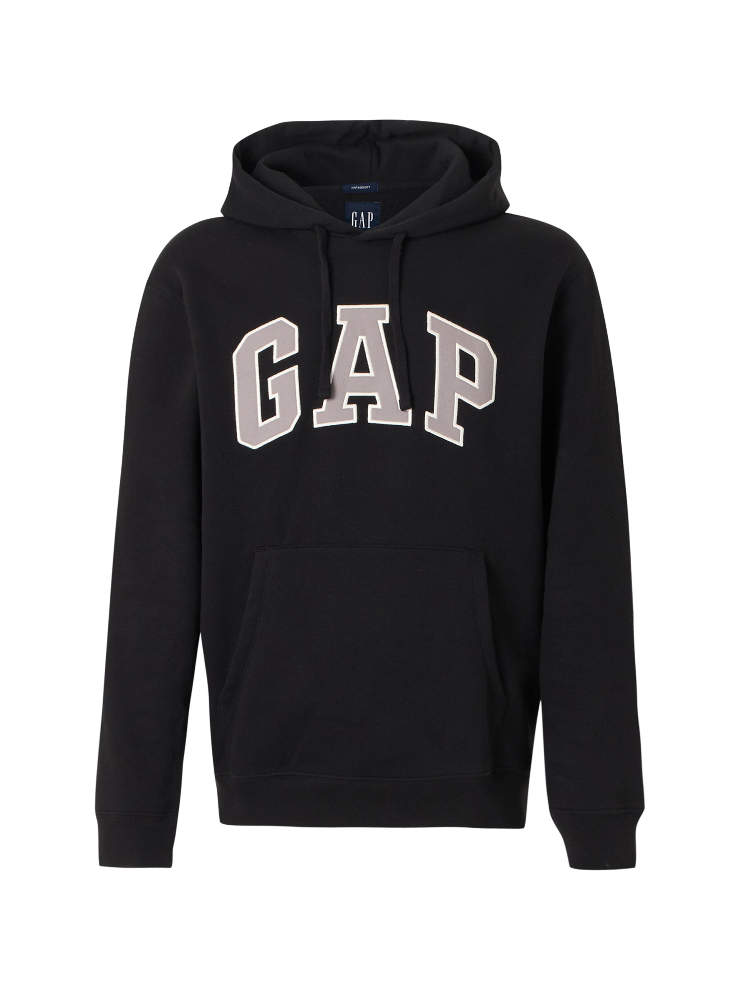 GAP Sweatshirt in Zwart: voorkant
