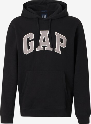 GAP Sweatshirt in Zwart: voorkant
