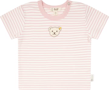 Maglietta di Steiff Collection in rosa: frontale